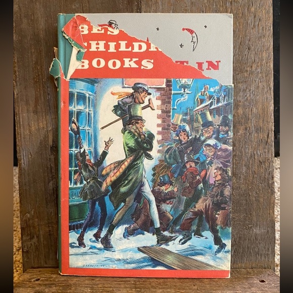 VINTAGE Best in Children’s Books 1957 Fairy Tale Collector Book Christmas - Picture 1 of 11